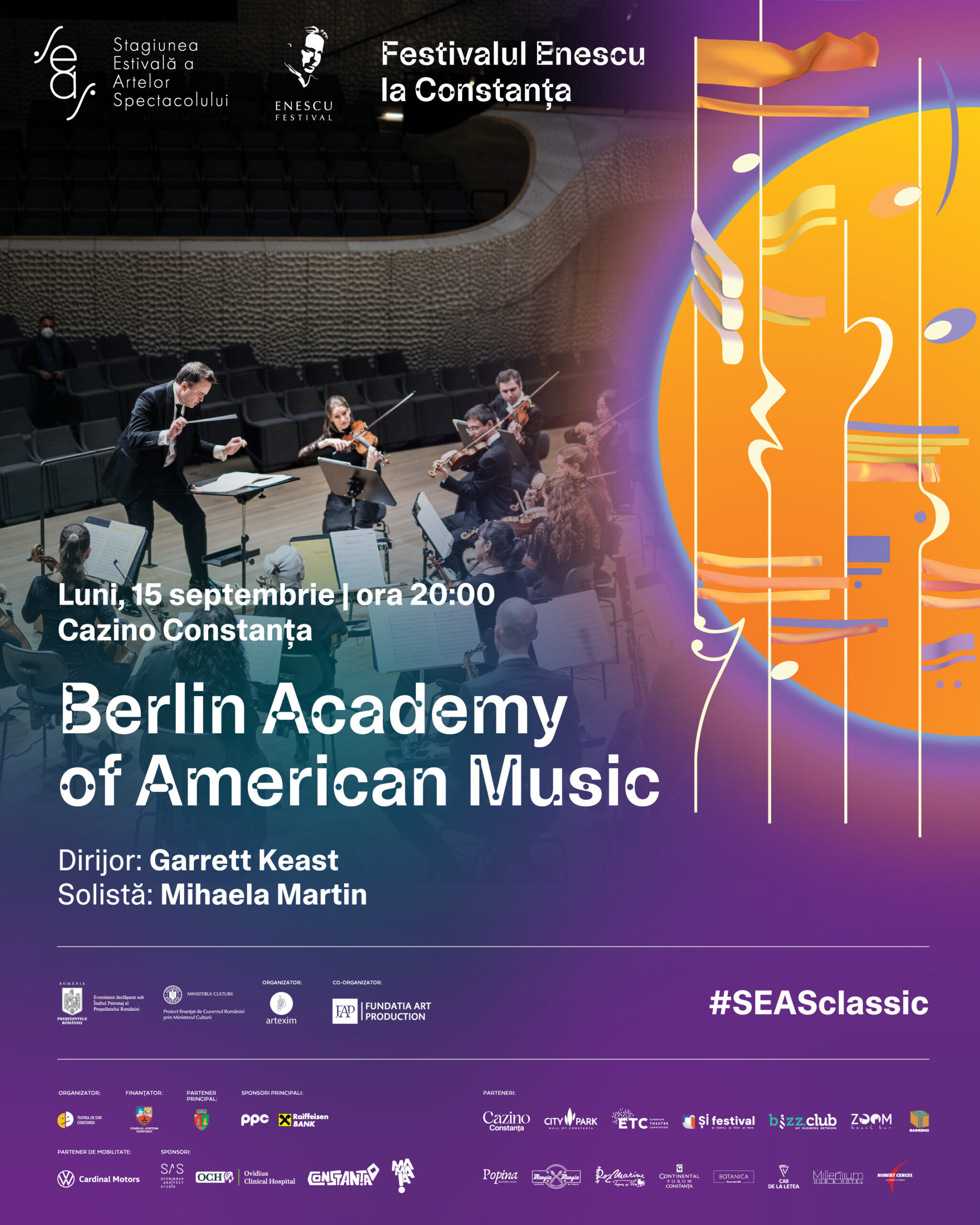 Festivalul Enescu & SEAS: Berlin Academy of American Music