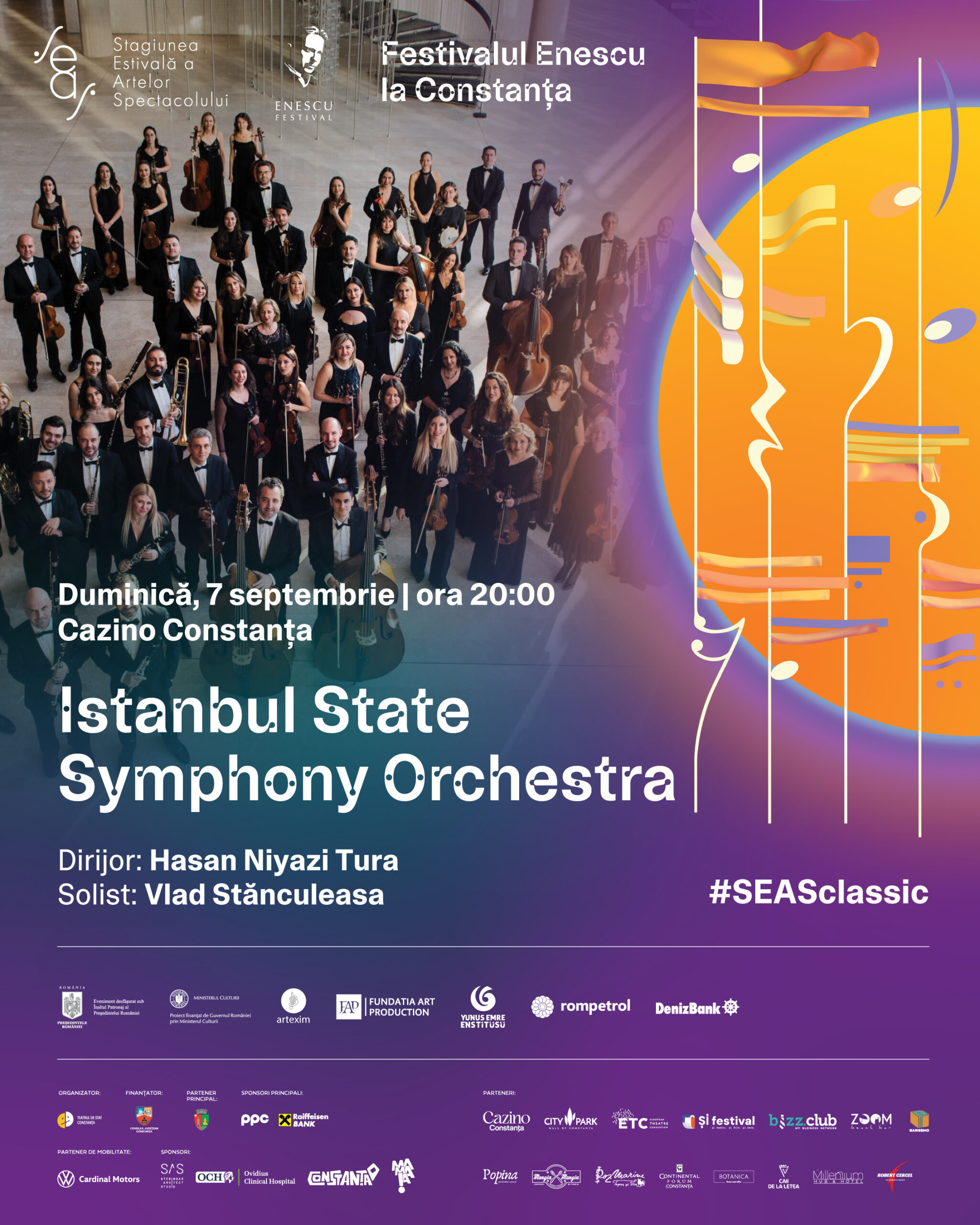 Festivalul Enescu & SEAS: Istanbul State Symphony Orchestra