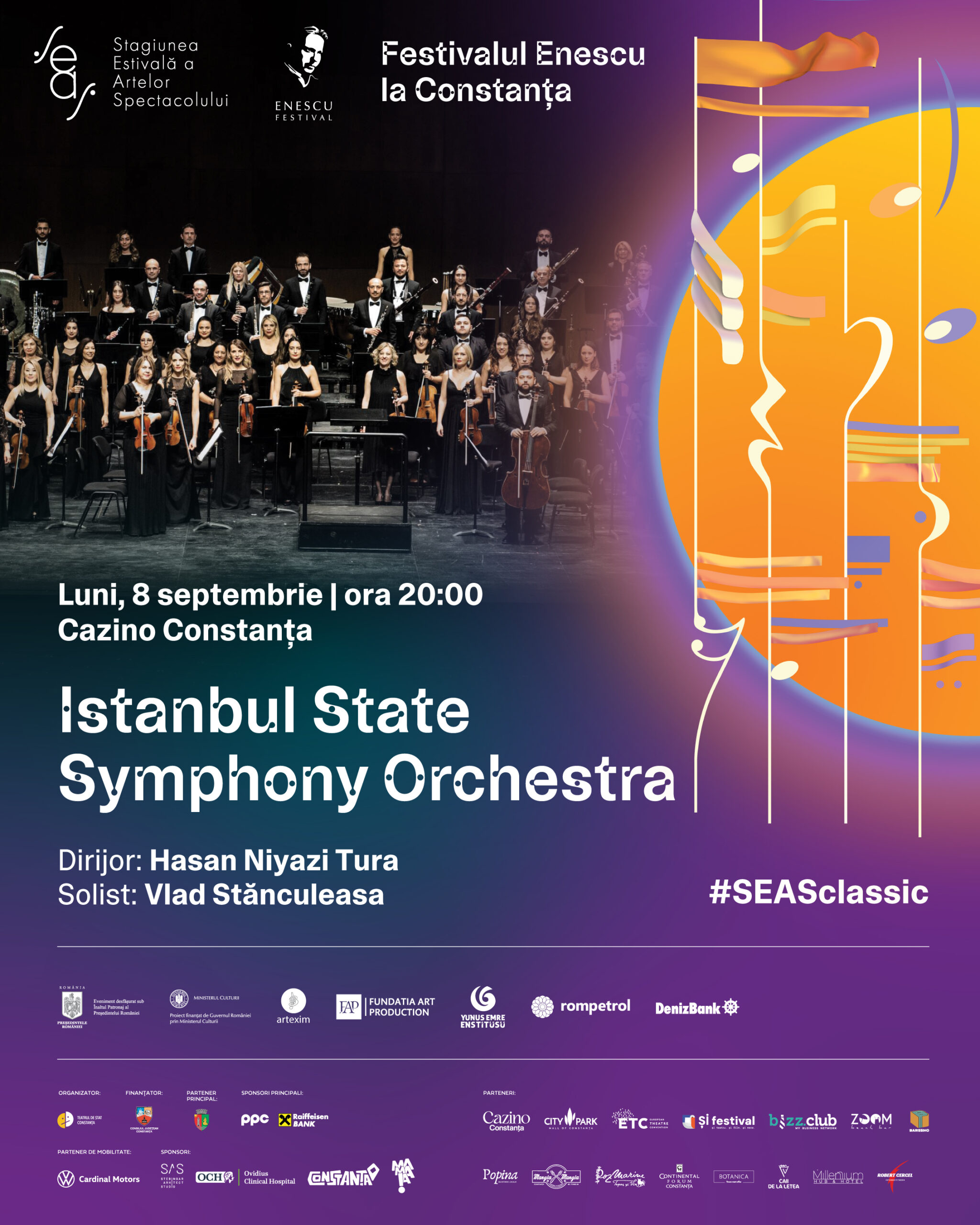 Festivalul Enescu & SEAS: Istanbul State Symphony Orchestra